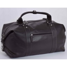 Дорожная кожаная сумка KATANA (Франция) k-69252 BLACK